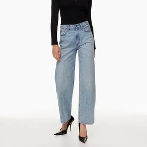 Aritzia Denim Forum Farrah Wide Leg Jeans